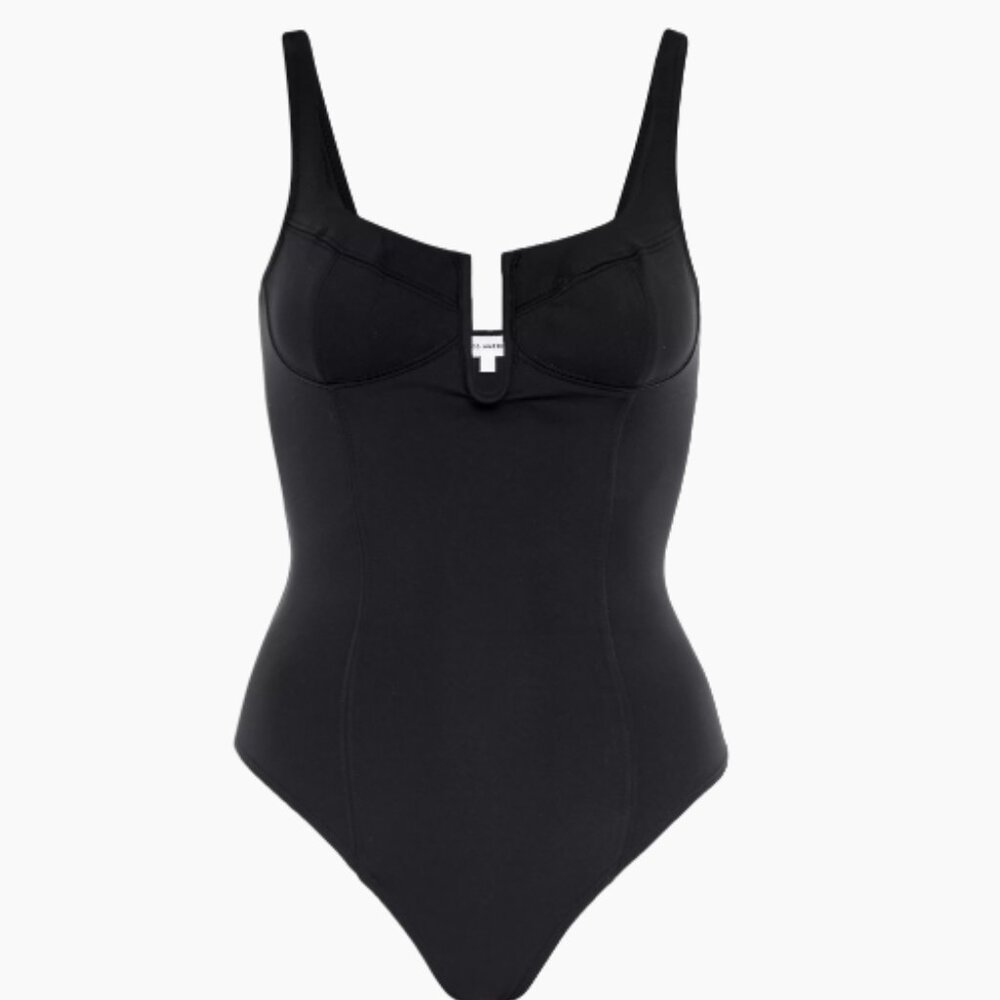 Good American  Scuba U-Neck Corset Bodysuit 5XL